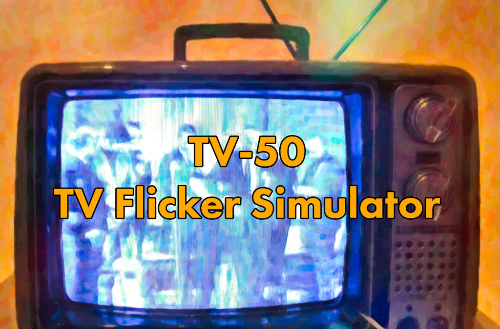 TV Flicker Simulator For Models – TV-50