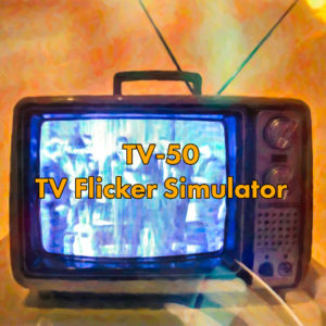 TV50 TV Flicker Simulator for Models
