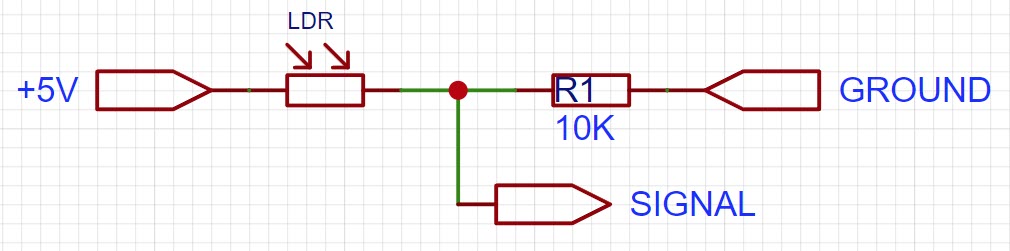 LDR Sensor Circuit 2