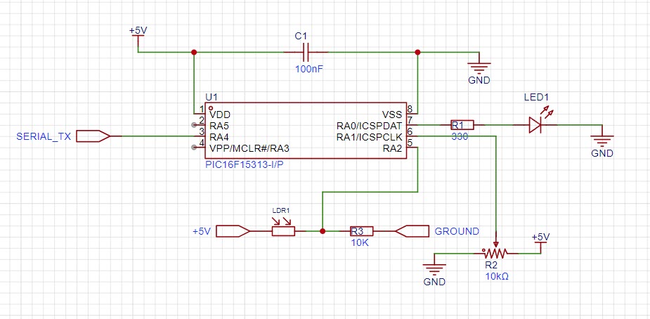 LDR POT LED